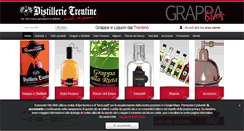 Desktop Screenshot of distillerietrentine.it
